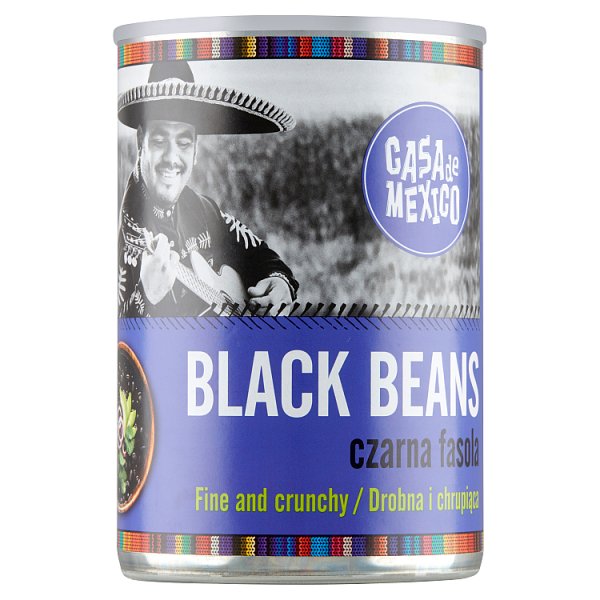 Casa de Mexico Czarna fasola 400 g