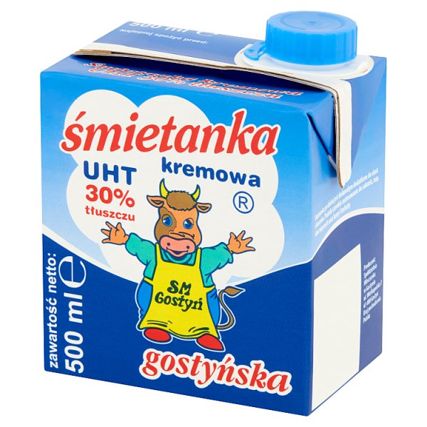 SM Gostyń Śmietanka kremowa UHT 30% 500 ml