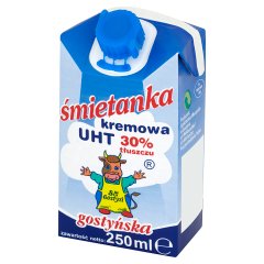 SM Gostyń Śmietanka gostyńska kremowa 30 % 250 ml