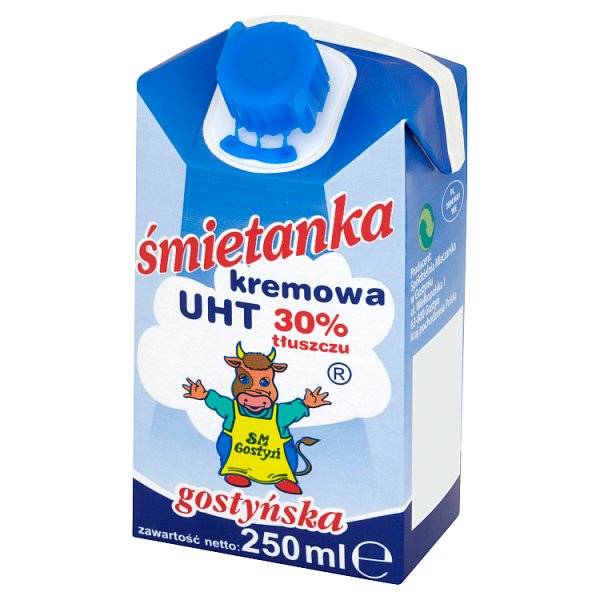 SM Gostyń Śmietanka gostyńska kremowa 30 % 250 ml