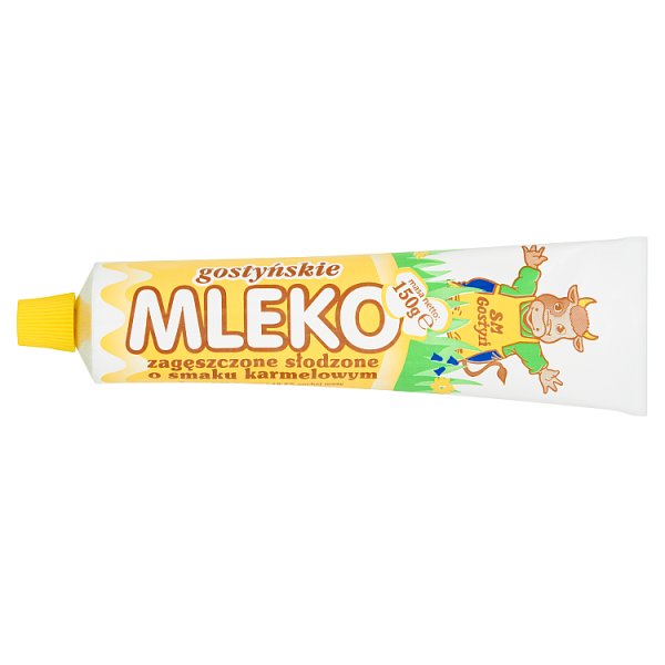 SM Gostyń Mleko zagęszczone słodzone o smaku karmelowym 150 g