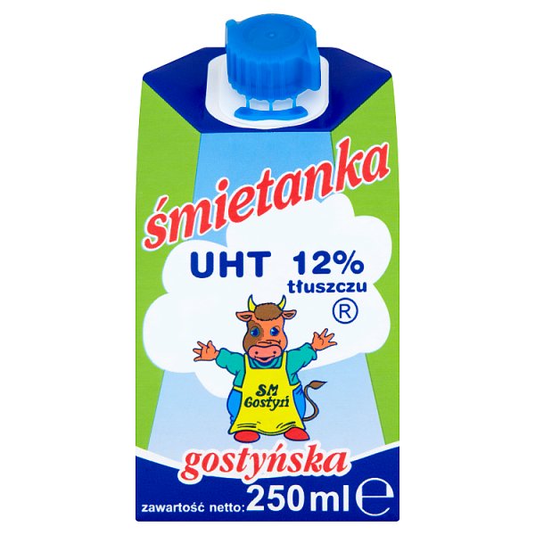 SM Gostyń Śmietanka gostyńska 12% 250 ml