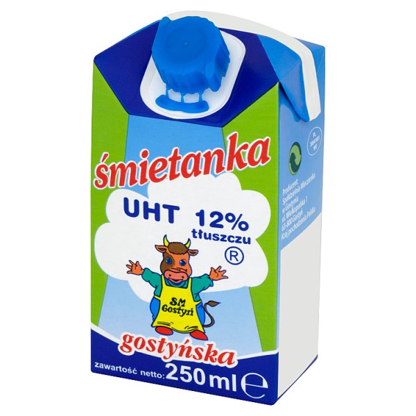 SM Gostyń Śmietanka gostyńska 12% 250 ml