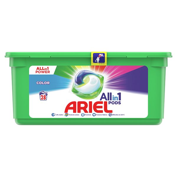 Ariel Allin1 PODS Colour Kapsułki do prania, 28 prań