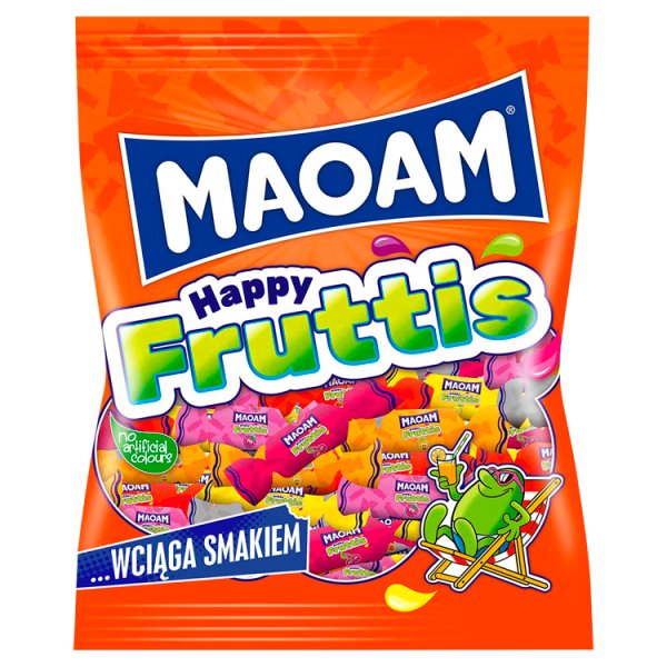 Maoam Happy Fruttis Guma rozpuszczalna 140 g