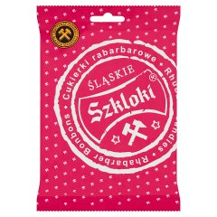 Śląskie szkloki cukierki rabarbarowe 80 g