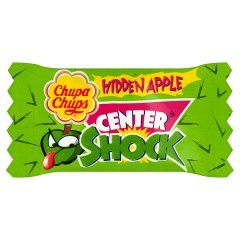 Chupa Chups Center Shock Hidden Apple Guma do żucia o smaku jabłkowym