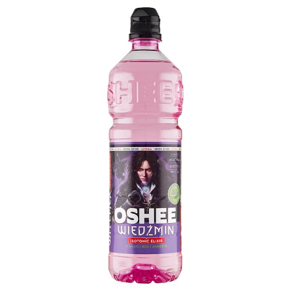 Oshee Wiedźmin Isotonic Elixir Napój izotoniczny niegazowany o smaku bzu i agrestu 0,75 l