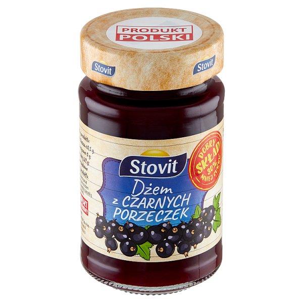 Stovit Dżem z czarnych porzeczek 260 g