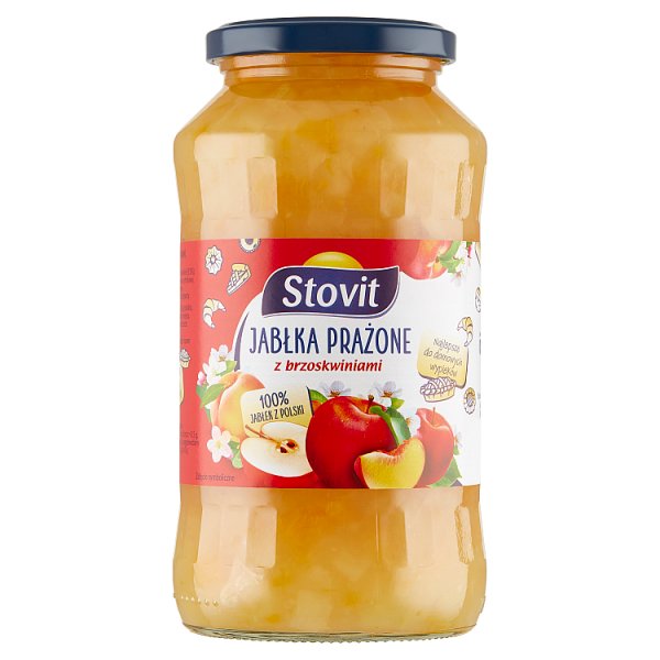 Stovit Jabłka prażone z brzoskwiniami 720 g