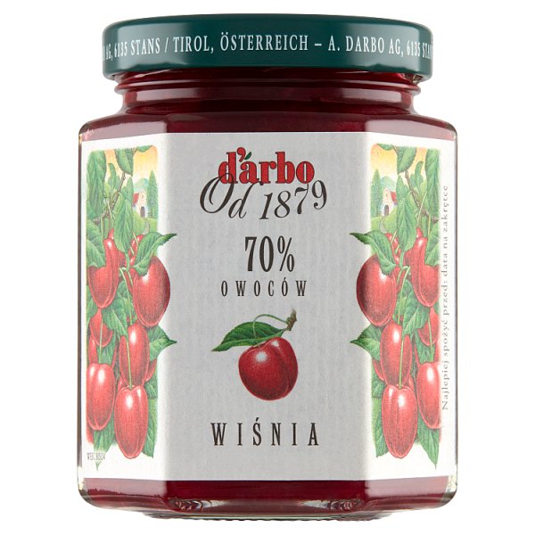 d&#039;arbo Produkt owocowy z wiśni 200 g