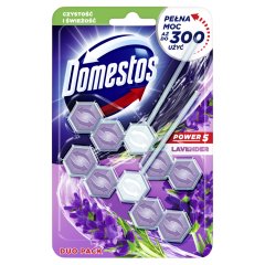 Domestos Power 5 Lavender Kostka toaletowa 2 x 55 g