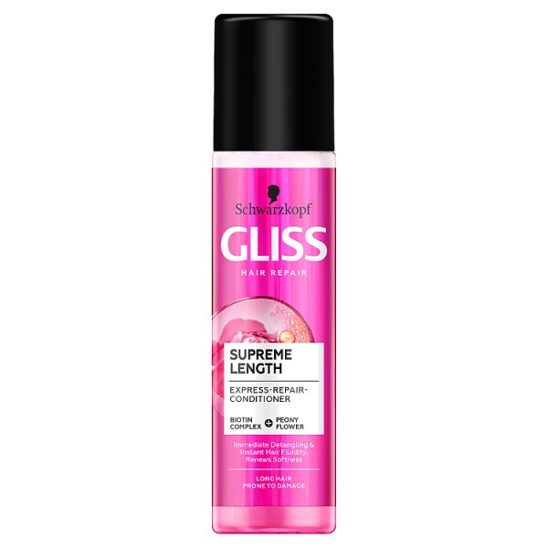 Gliss Supreme Length Ekspresowa odżywka do włosów długich 200 ml