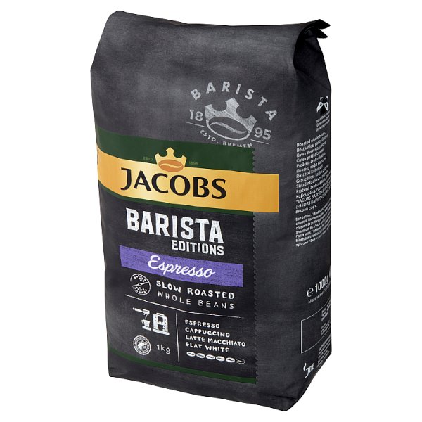 Jacobs Barista Editions Espresso Kawa ziarnista palona 1 kg