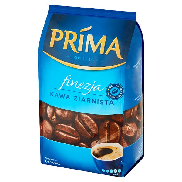 Prima Finezja Kawa ziarnista 450 g