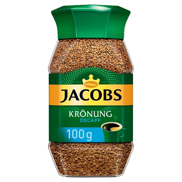 Jacobs Krönung Decaff Kawa bezkofeinowa rozpuszczalna 100 g