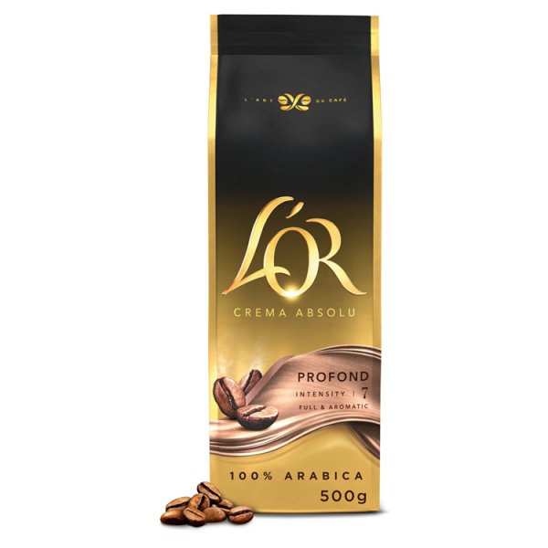 L&#039;OR Crema Absolu Profond Kawa ziarnista palona 500 g