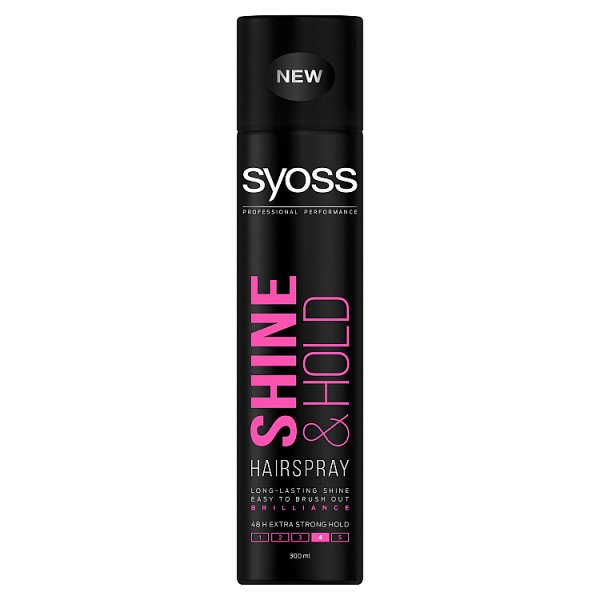 Syoss Shine Hold Lakier do włosów nabłyszczający ekstramocny 300 ml