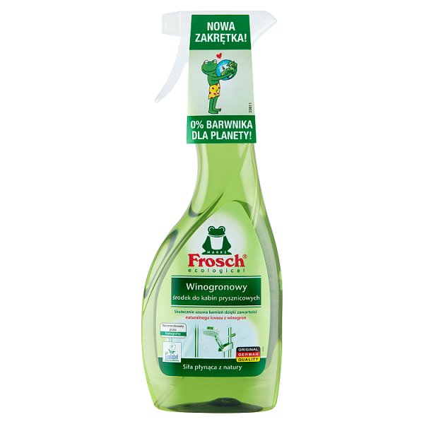 Frosch ecological Winogronowy środek do kabin prysznicowych 500 ml