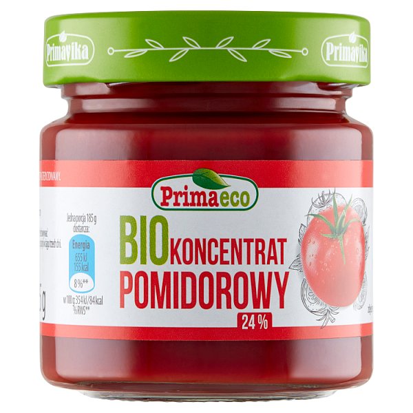 Primavika Primaeco Bio koncentrat pomidorowy 24 % 185 g