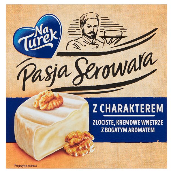 NaTurek Pasja Serowara Ser pleśniowy dojrzewający z charakterem 125 g