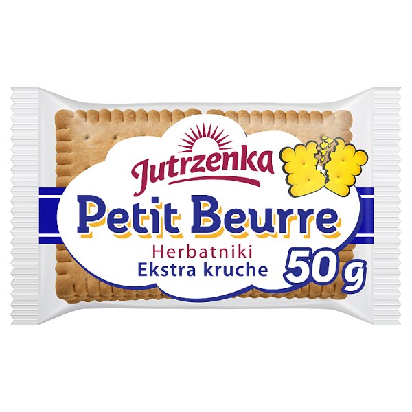 Jutrzenka Petit Beurre Herbatniki ekstra kruche 50 g