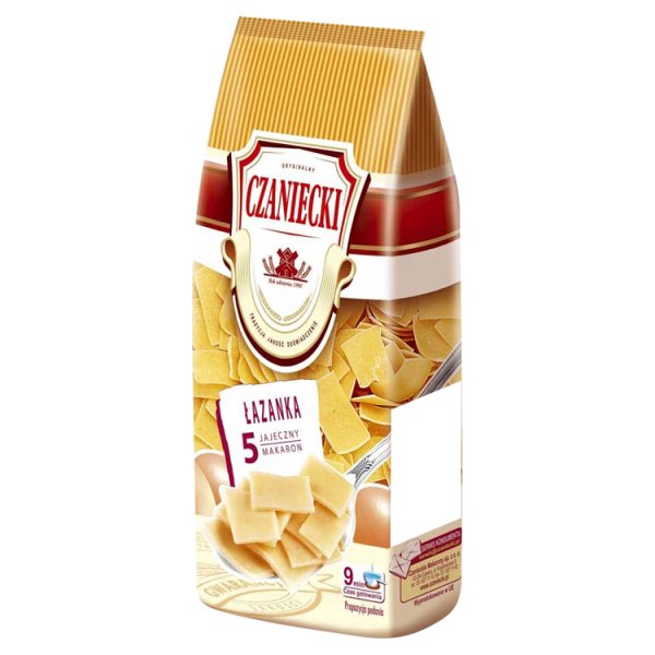 Czaniecki Makaron 5 jajeczny łazanka 250 g