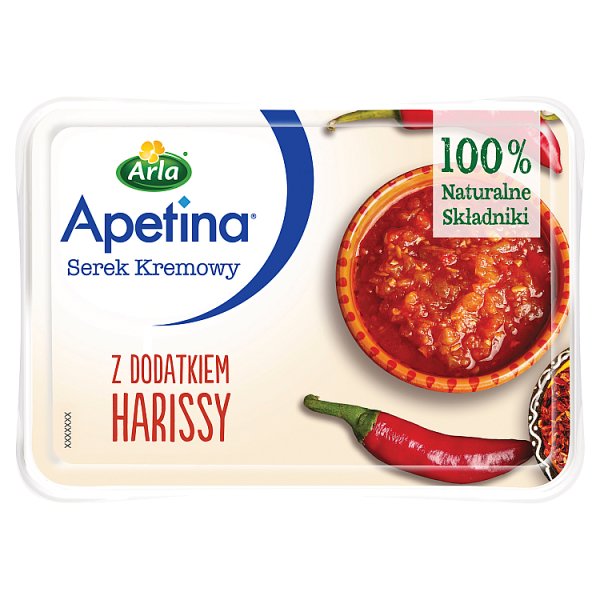 Arla Apetina Serek kremowy z dodatkiem harissy 125 g