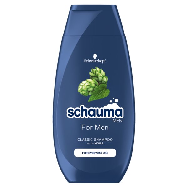 Schauma Men For Men Szampon do włosów dla mężczyzn do codziennego stosowania 250 ml