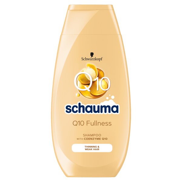 Schauma Q10 Fullness Szampon do włosów cienkich i osłabionych odbudowujący 250 ml