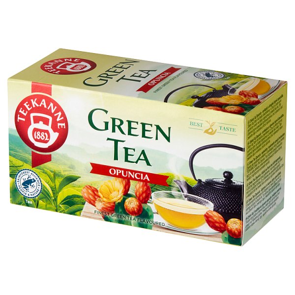 Teekanne Green Tea Opuncia Aromatyzowana herbata zielona 35 g (20 x 1,75 g)