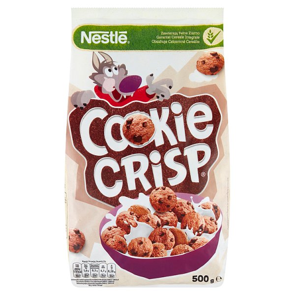 Nestlé Cookie Crisp Płatki śniadaniowe 500 g
