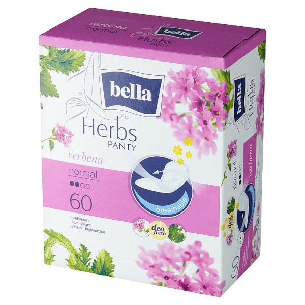 Bella Herbs Panty Verbena Normal Wkładki higieniczne 60 sztuk