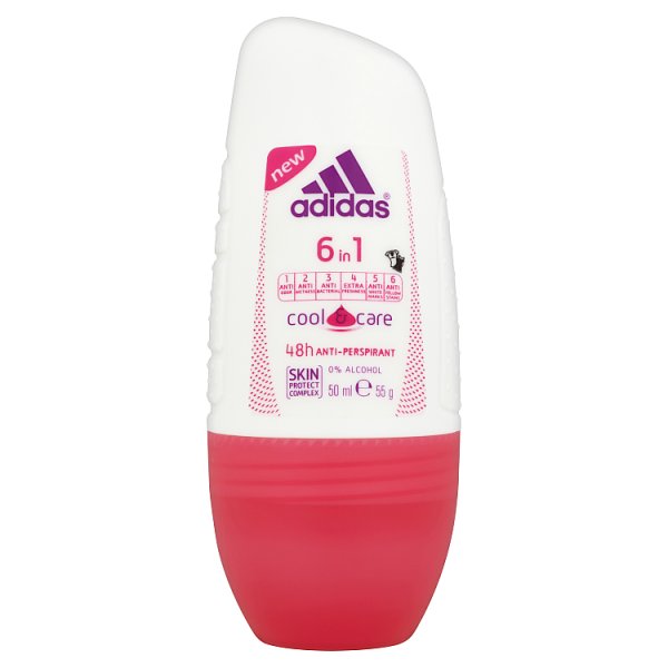 Adidas 6in1 Cool &amp; Care Dezodorant antyperspirant w kulce dla kobiet 50 ml