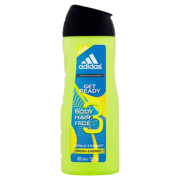 Adidas Get Ready! Żel pod prysznic dla mężczyzn 400 ml