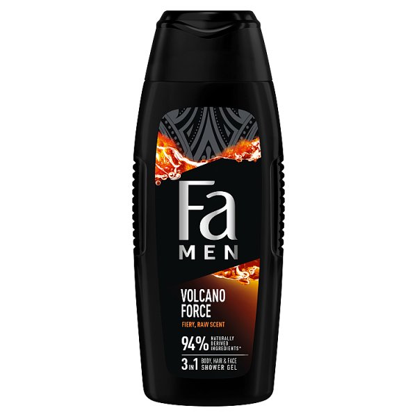 Fa Men Volcano Force Żel pod prysznic z formułą 3w1 o zapachu drzewa eukaliptusowego 400 ml