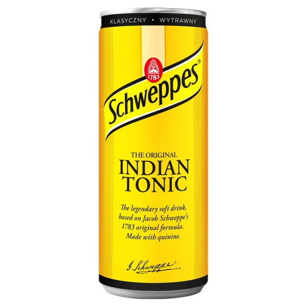 Schweppes Indian Tonic Napój gazowany 250 ml