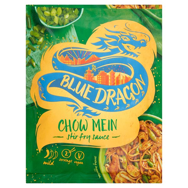 Blue Dragon Sos stir-fry w stylu chińskim z sosem sojowym cebulą czosnkiem imbirem i chilli 120 g
