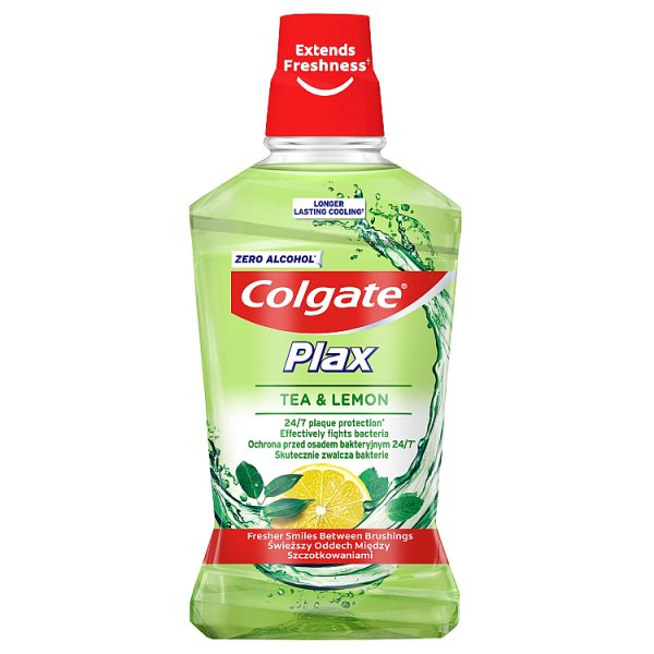 Colgate Plax Tea &amp; Lemon Płyn do płukania jamy ustnej 500 ml