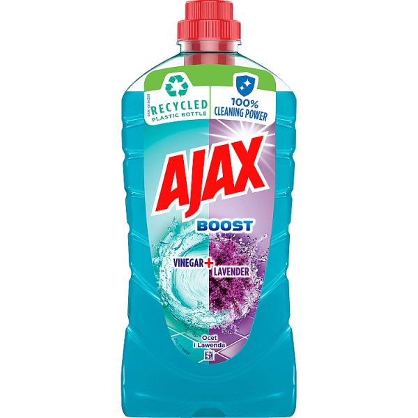 Ajax BOOST Vinegar and Lavender Ocet i Lawenda Płyn uniwersalny 1l