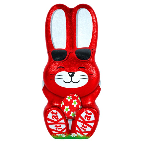 KitKat Bunny Figura z mlecznej czekolady z chrupkami zbożowymi 85 g