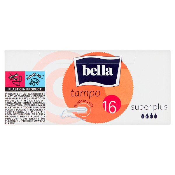 Bella Tampo Super Plus Tampony higieniczne 16 sztuk