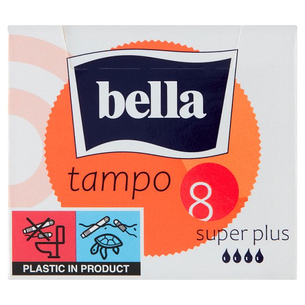 Bella Tampo Super Plus Tampony higieniczne 8 sztuk
