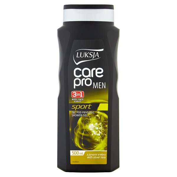 Luksja Care Pro Men Sport Żel pod prysznic 3w1 500 ml
