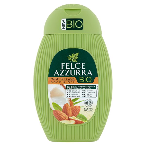 Felce Azzurra Bio Żel pod prysznic 2 w 1 o zapachu migdałów i kokosa 250 ml