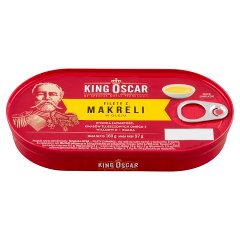 King Oscar Filety z makreli w oleju 160 g