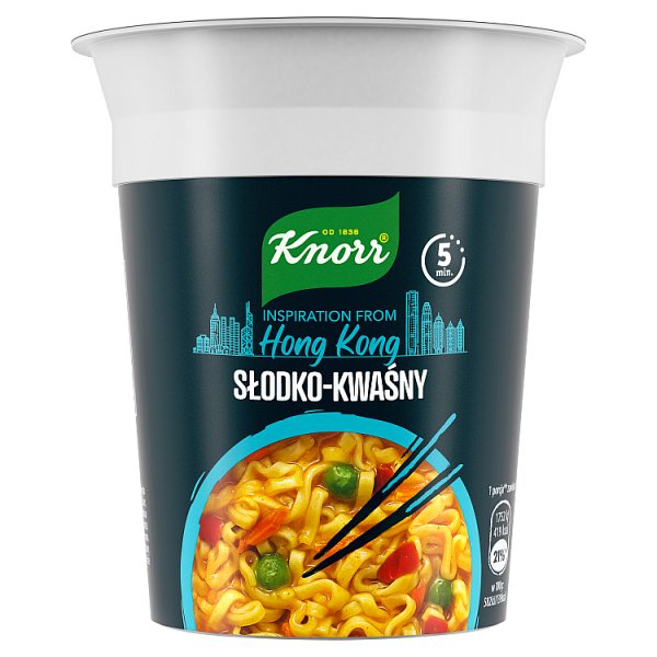 Knorr Kluski z sosem o smaku słodko-kwaśnym 90 g