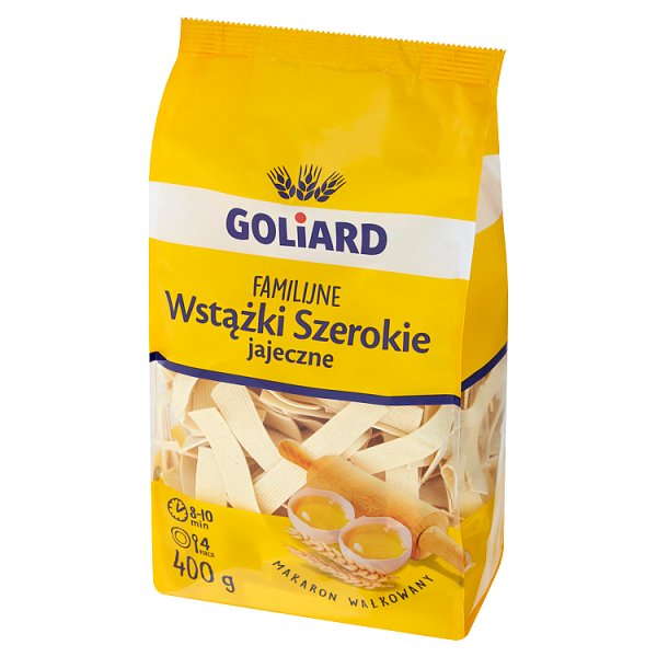 Goliard Makaron familijne wstążki szerokie jajeczne 400 g