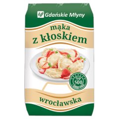 Gdańskie Młyny Mąka z kłoskiem Mąka pszenna wrocławska typ 500 1 kg