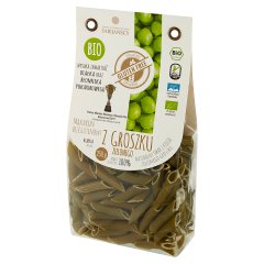 Makaron bezglutenowy z groszku zielonego rurka 250 g